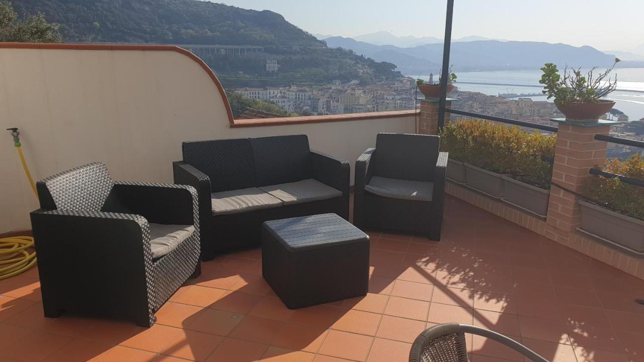 Villa Casa Gabriella - Amalfi Coast - Free Parking - Full Sea View Vietri Esterno foto