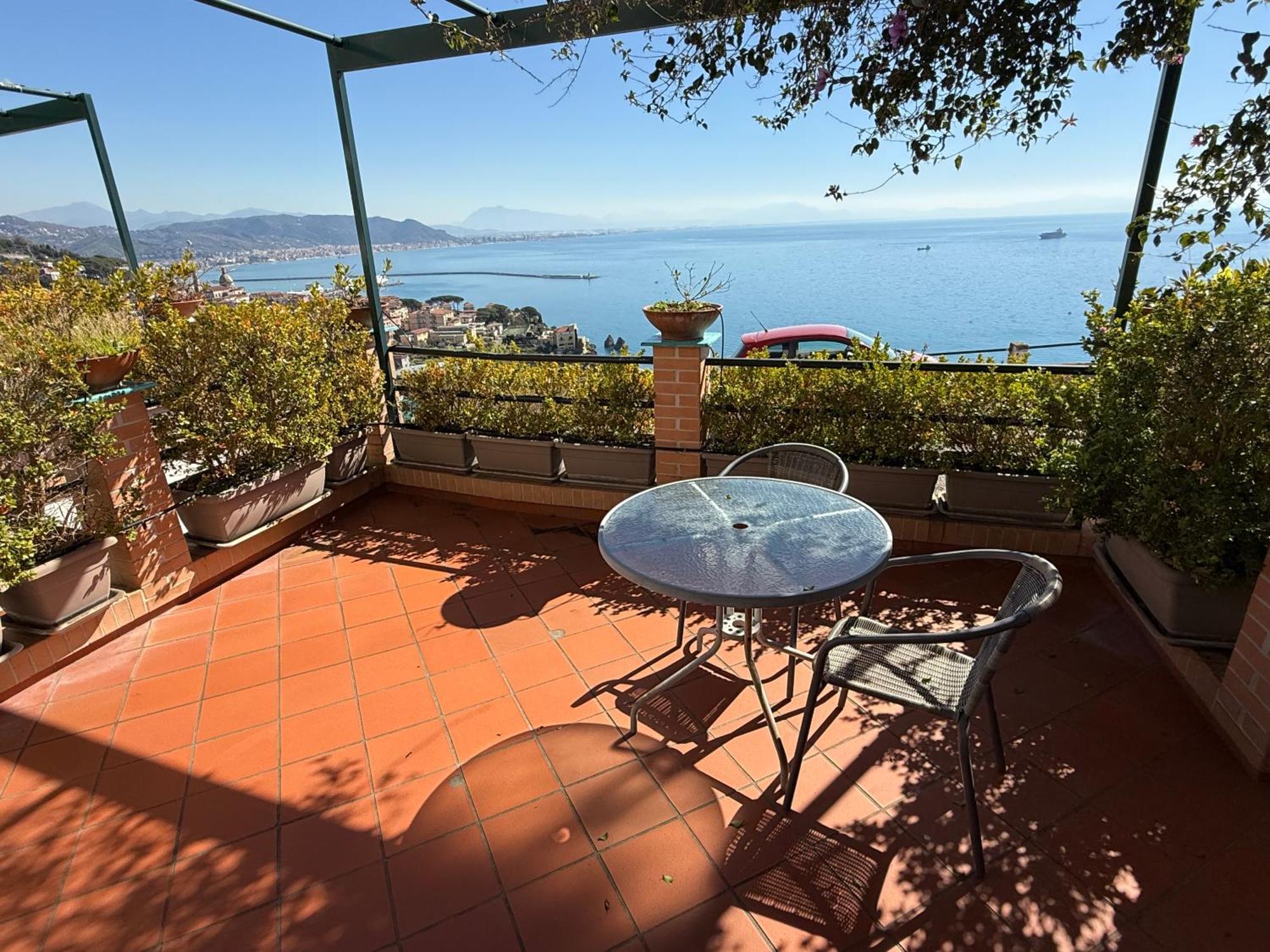 Villa Casa Gabriella - Amalfi Coast - Free Parking - Full Sea View Vietri Esterno foto